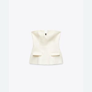 Zara Strapless Top